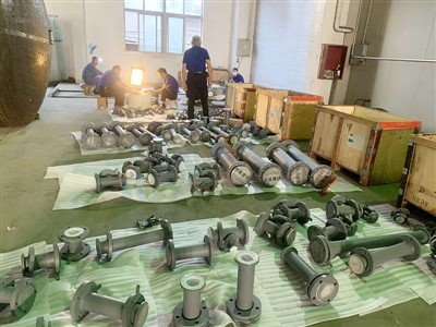 PTFE vooderdatud liitmikud